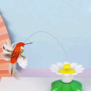 Interactiva Flor Con Pájaro