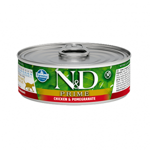 N&D Farmina Alimento Húmedo Cat Prime Chicken y Pomegranat