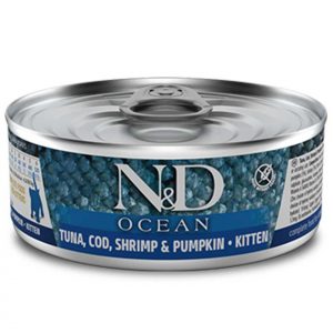 N&D Farmina Alimento Húmedo Cat Ocean Tuna Pumpkin Kitten