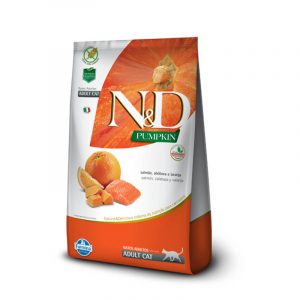 N&D Pumpkin Feline – Salmón, Calabaza y Naranja